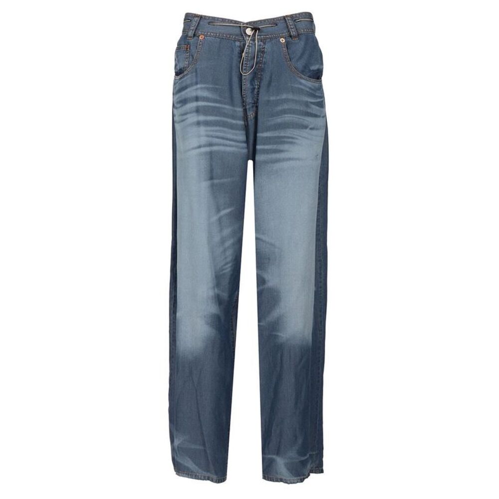 Magliano Women "Trompe-L'oeil" Denim Trousers